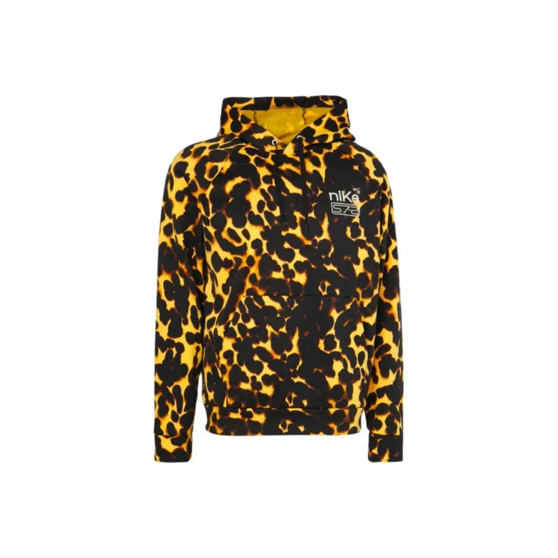 Nike Therma-Fit Hooded Fitness Pullover Sweatshirt Men's Yellow-0
