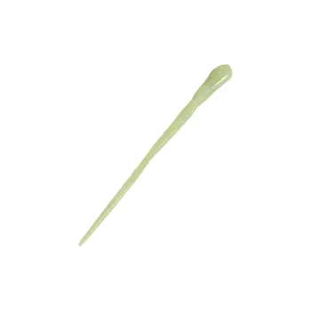 Jade Charm Yao Hetian Jade Hairpin Pale Greenish White Jade Women's