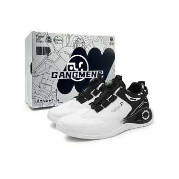 Hong Kong Meng Anti Slip Wear Resistant Moisture Wicking Low Top Basketball Shoes Men's