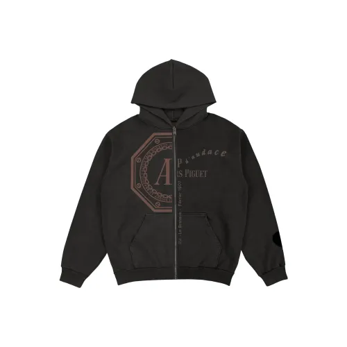 Travis Scott Cj X Audemars Piguet Split Logo Zip Up Hoodie