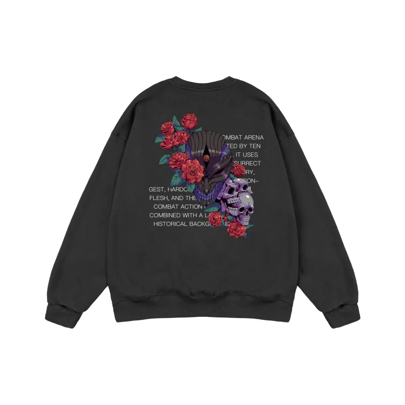 XINYINSU x SHISHANGZUIQIANG Sweatshirt Unisex Black-3
