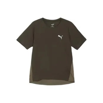 PUMA T Shirts Unisex Dark Olive