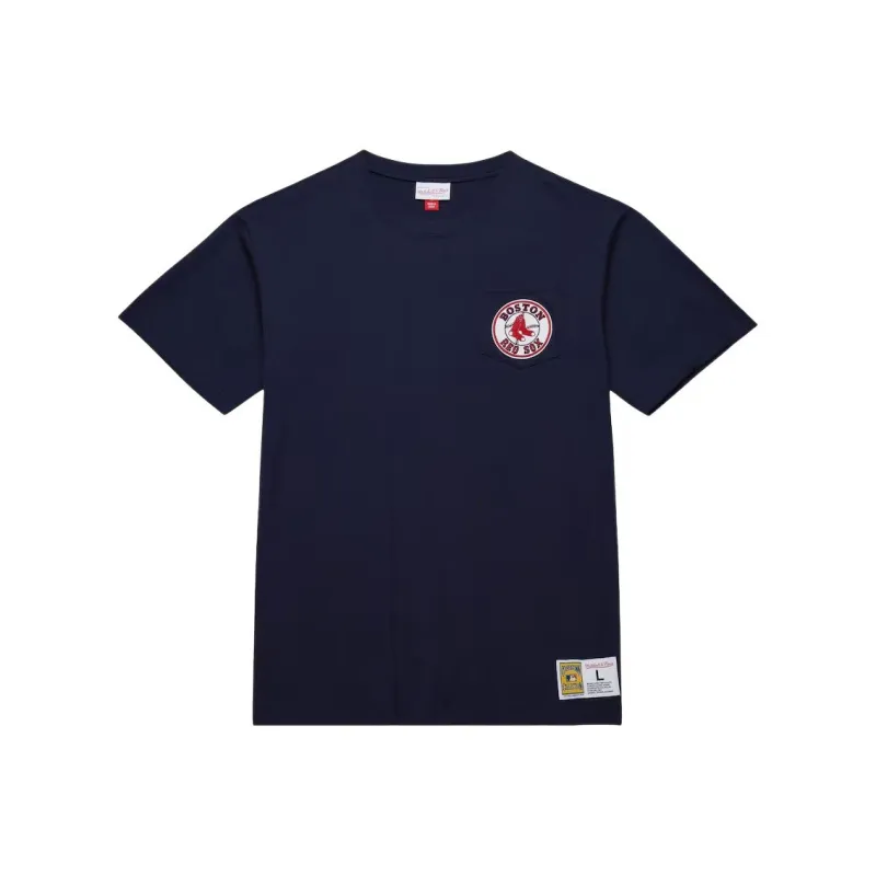 Mitchell & Ness x MLB T Shirt Men's Marine Blue-0