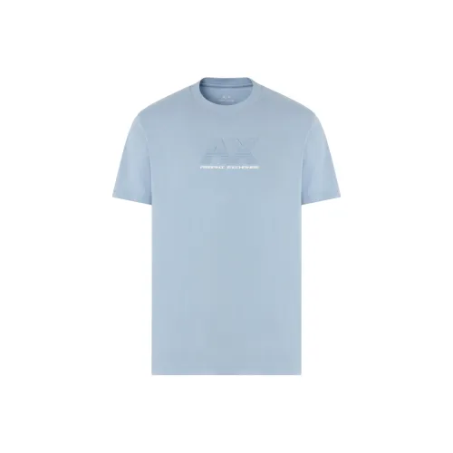 ARMANI EXCHANGEAE T Shirt Men's Pink Blue