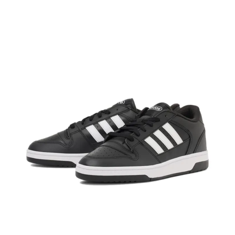 Adidas BREAK START Anti Slip Wear Resistant Low Top Skateboard Shoes Unisex Black-2