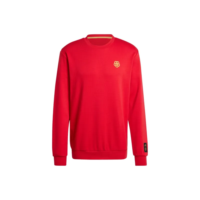 Adidas FW23 Sweatshirt Men's Red-0