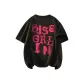 Black with Pink Pattern