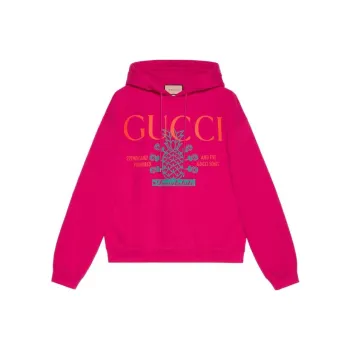 GUCCI Sweatshirts Men Fuchsia