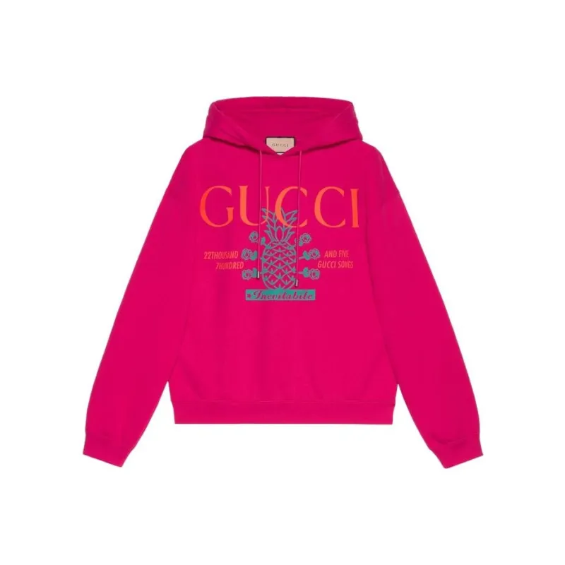 GUCCI Sweatshirts Men Fuchsia-0