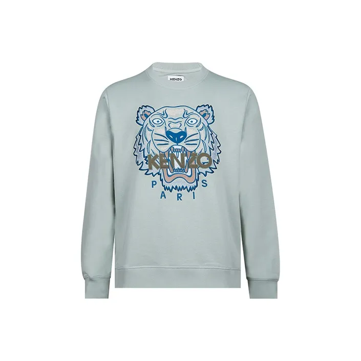 KENZO Sweatshirts Men Light Green-0