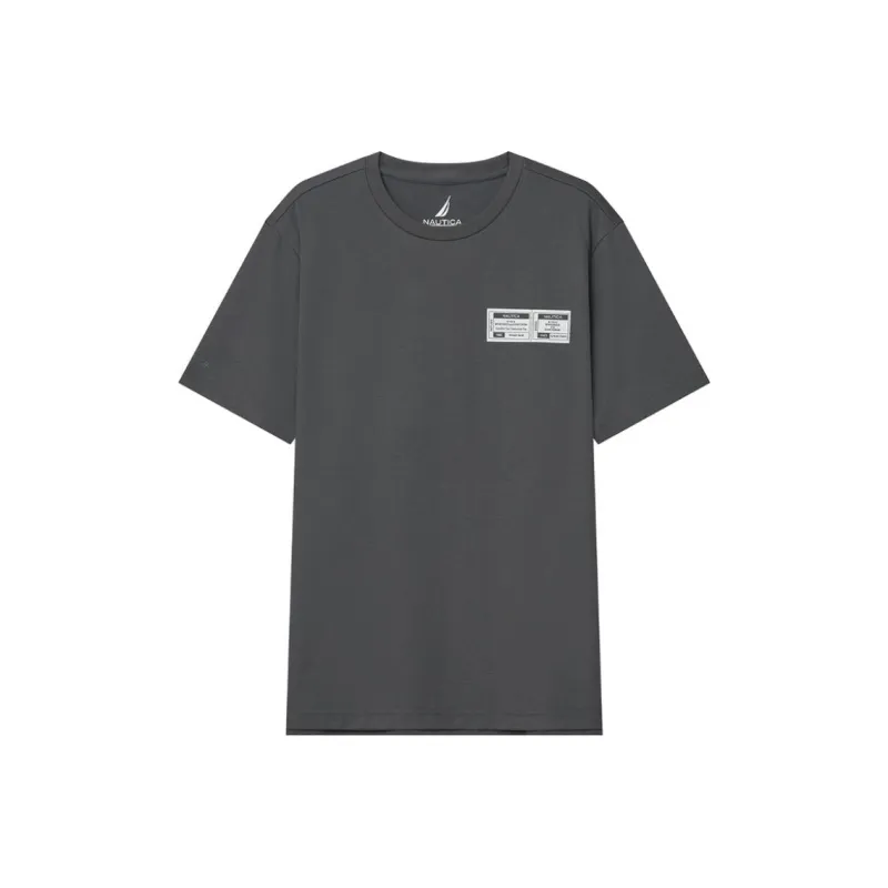 NAUTICA T Shirt Men's Black Gray-0