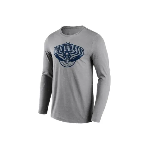 NBA New Orleans Pelicans Fanatics T-Shirt Men's Gray