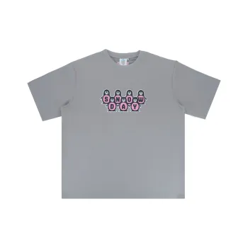 Snowday T Shirts Unisex Gray