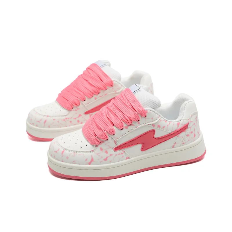 Teddy Bear Collection Coverage Anti Slip And Wear Resistant Low Top Skateboard Shoes Unisex-13