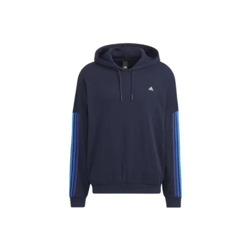 Adidas Sweatshirts Men Ink Blue