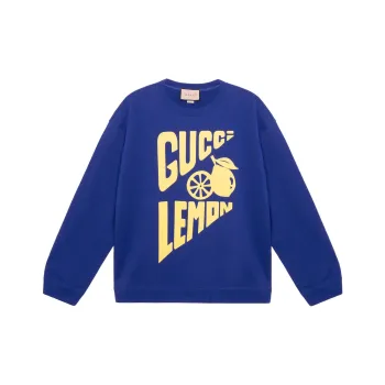 GUCCI Lemon Print Sweatshirt