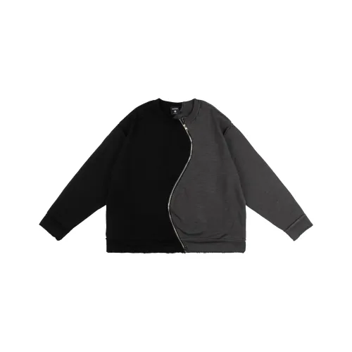 XINYINSU Sweatshirt Unisex Black Gray