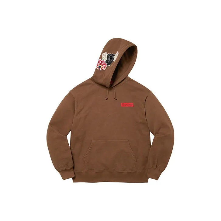 Supreme Instant High Patches Hooded Sweatshirt-0