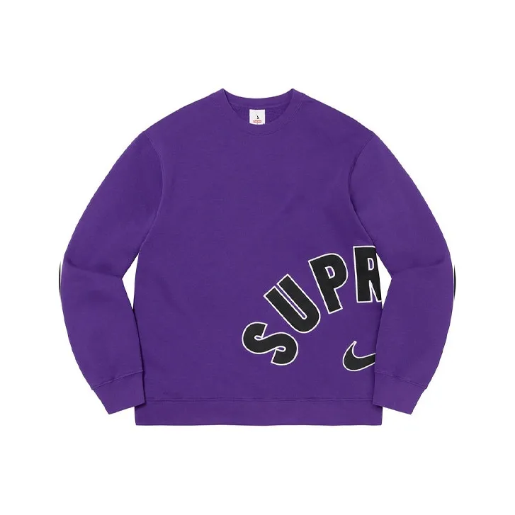 Supreme SS22 Week 14 X Nike Arc Crewneck Heather Grey-7