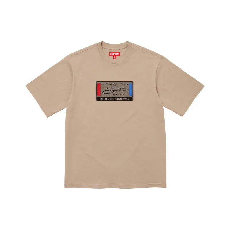 Supreme Intarsia Label S/S Top-1