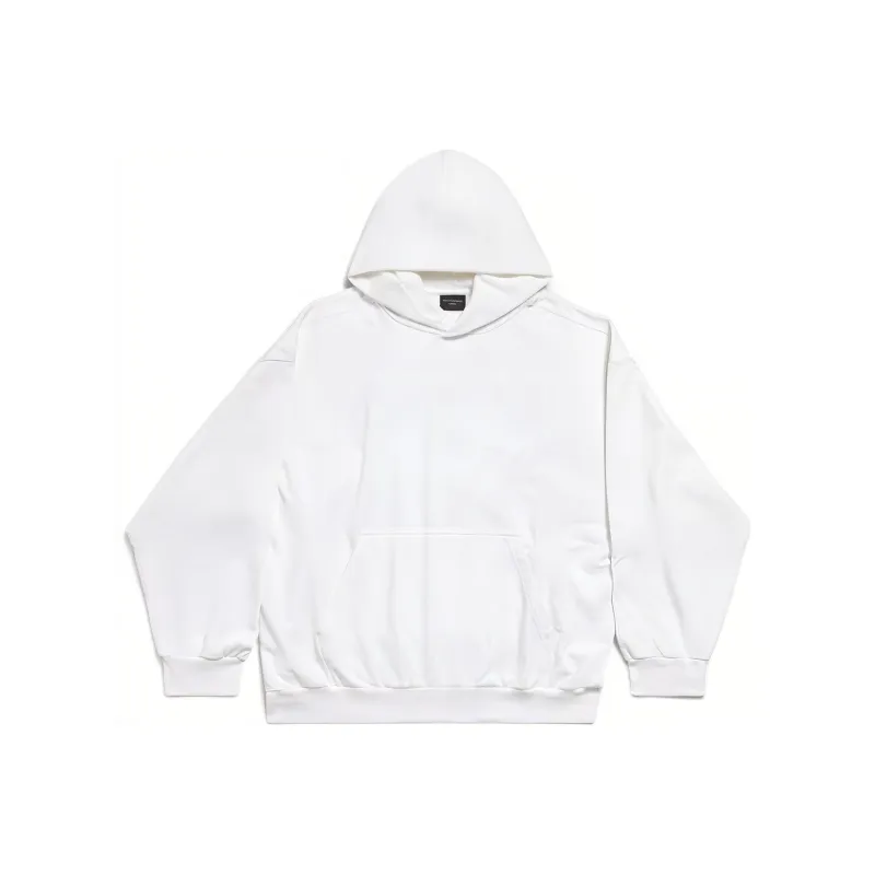 Balenciaga Logo print Cotton Hoodie-0