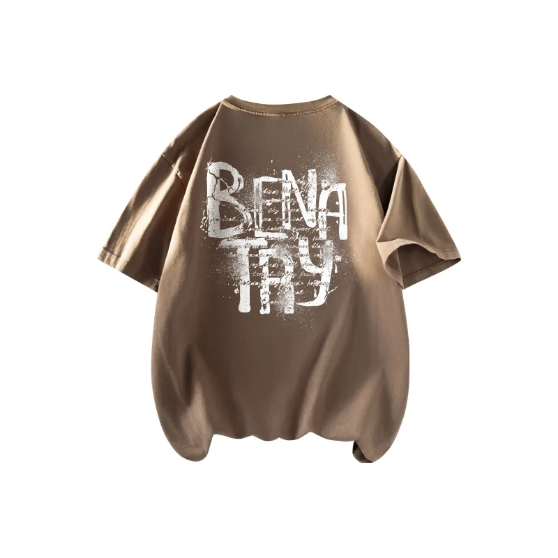 BENATRY T Shirt Unisex Black Gray Color-4