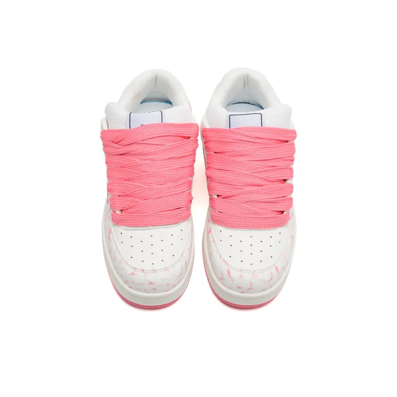 Teddy Bear Collection Coverage Anti Slip And Wear Resistant Low Top Skateboard Shoes Unisex-14