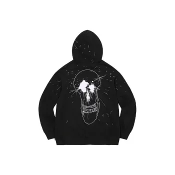 Supreme Ralph Steadman Skull Hooded Sweatshirt