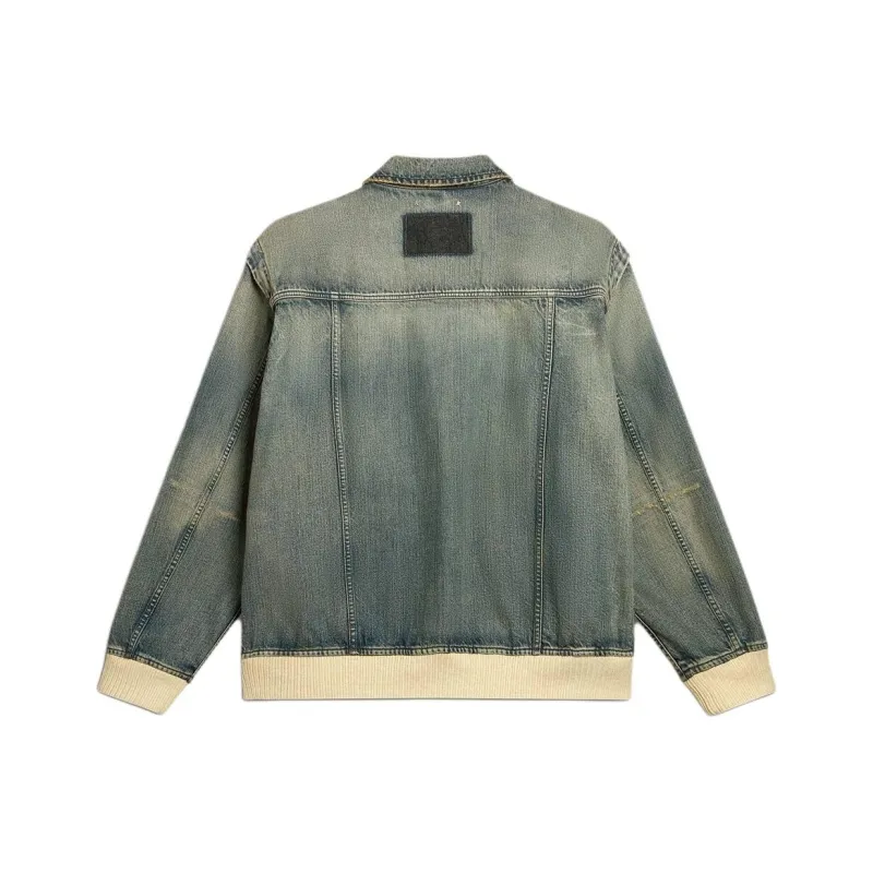 Golden Goose Zip up Denim Jacket-1