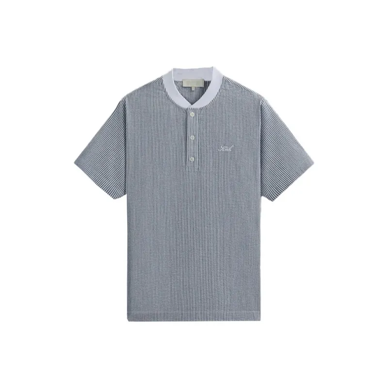KITH Seersucker Pearson Henley Pullover-0