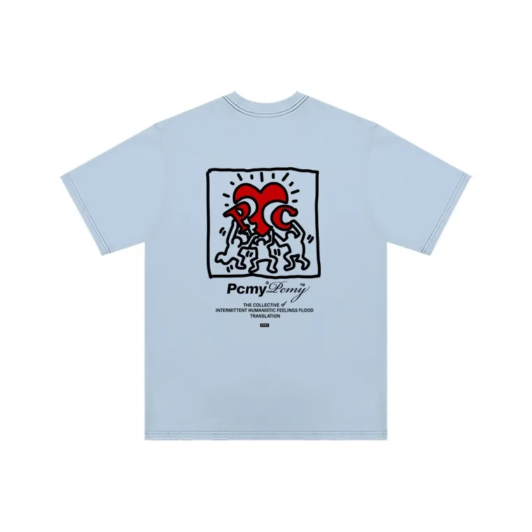 PCMY Short Sleeved T Shirts Unisex-8