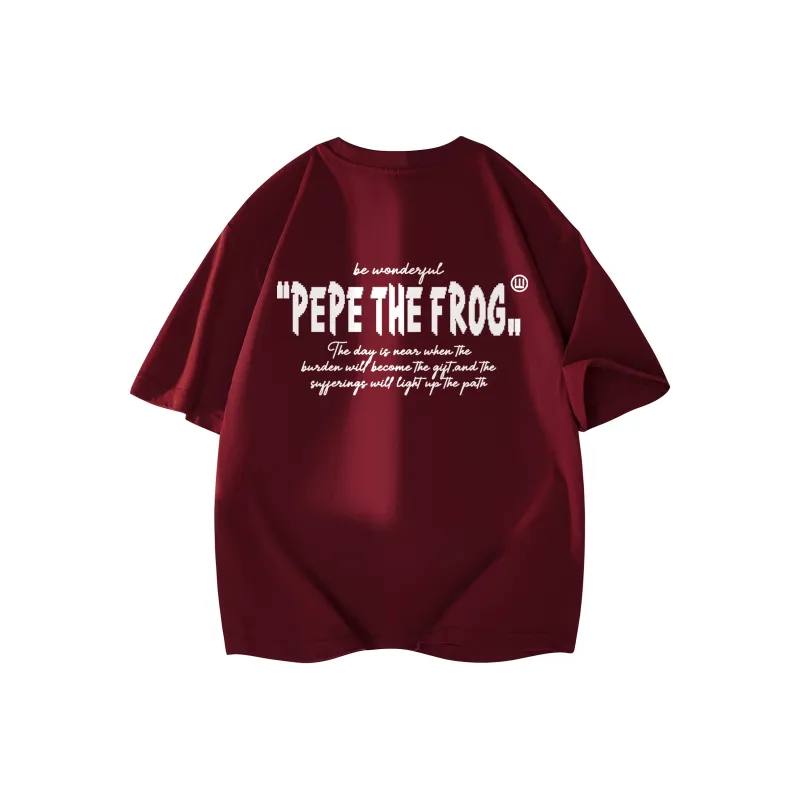 Pepe The Frog Short Sleeved T Shirts Unisex-11