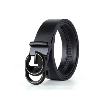 ROSEROOEN Top Grain Cow Leather Belts Men's 3.5cm