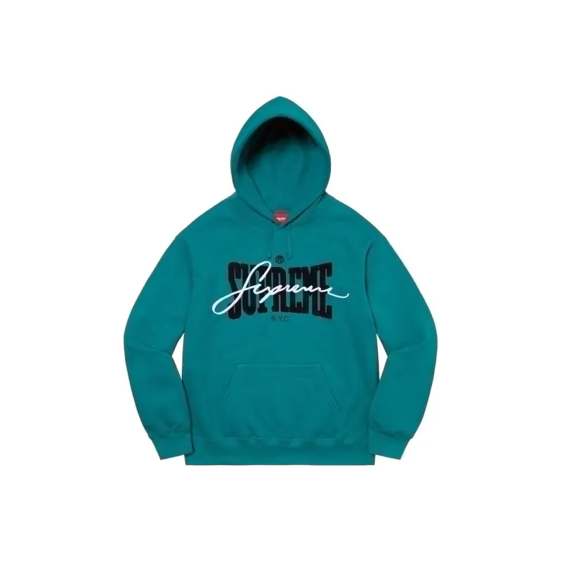 Supreme Embroidered Chenille Hooded Sweatshirt-2