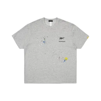 Reebok x Randomevent T Shirt Unisex Light Gray