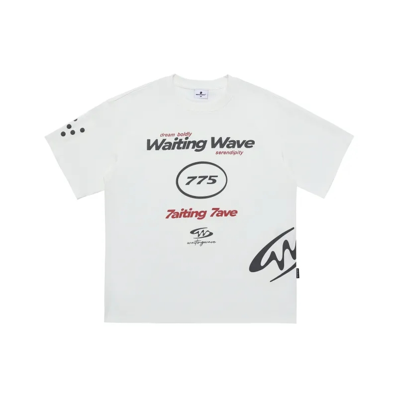 WAITINGWAVE T Shirts Unisex-0