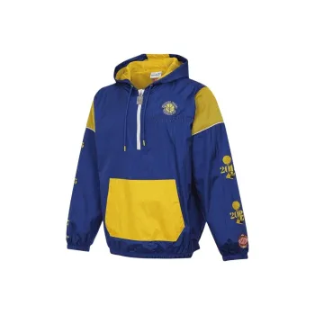 Mitchell & Ness x NBA Golden State Warriors Jackets & Coats Men's Blue