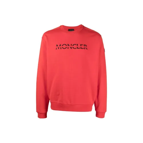 Moncler Sweatshirts Men Red