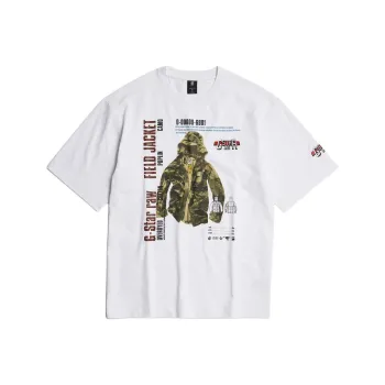 G STAR RAW T Shirts Men White