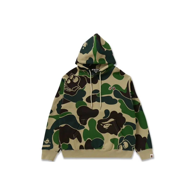 Bape X Bayc Camo Pullover Hoodie-0