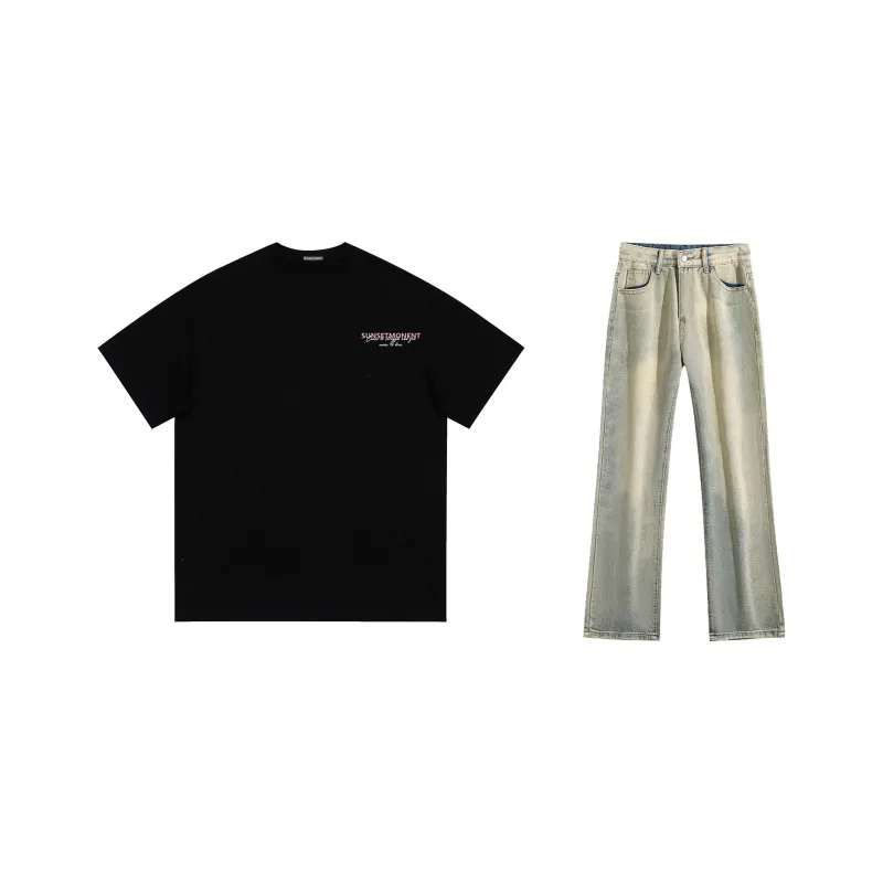 SUNSETMONENT Casual Sportswear Unisex-21