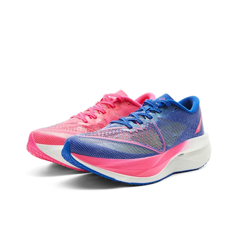 PEAK Running Shoes Women's Low Top Bright Light Blue/Rose Red-0
