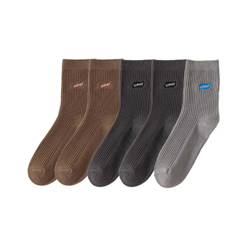 MIIOW Knee High Socks Unisex 5 Pack-22