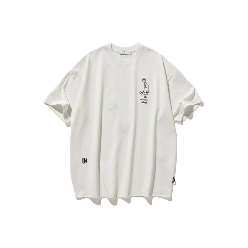 Nautica White Sail Nautica White Sail X POPBOY T Shirts Unisex-0