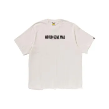 A BATHING APE Slogan Relaxed Fit Tee