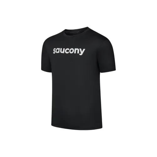 Saucony SS25 T Shirt Men's Jet Black