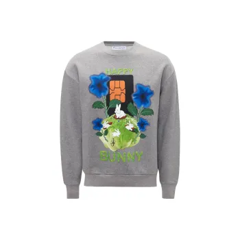 JW Anderson Sweatshirts Unisex Gray