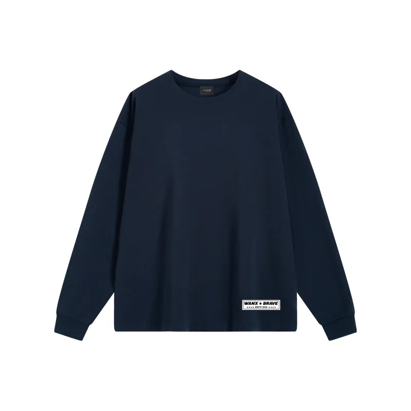 WANX Long Sleeved T Shirts Unisex-5