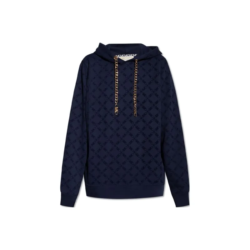 MICHAEL MICHAEL KORS Empire Logo Organic Cotton Hoodie-0