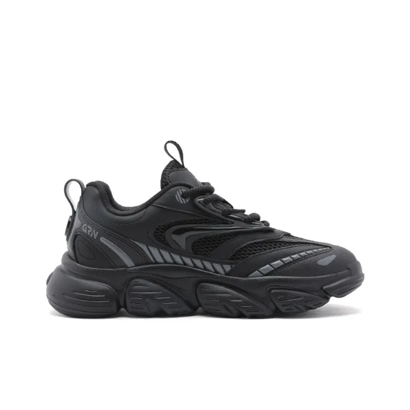 K bird Cushioning Anti Slip Wear Resistant Breathable Lightweight Height Increasing Low Top Chunky Sneakers Men's-1